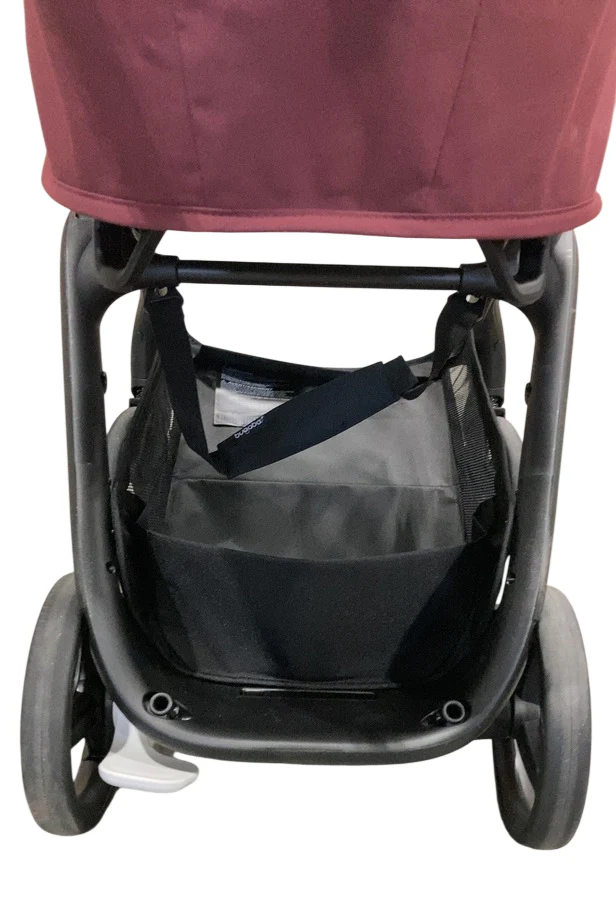 Bugaboo Dragonfly Bassinet and Seat Stroller, 2024, Black, Dark Cherry, Dark Cherry - Image 4