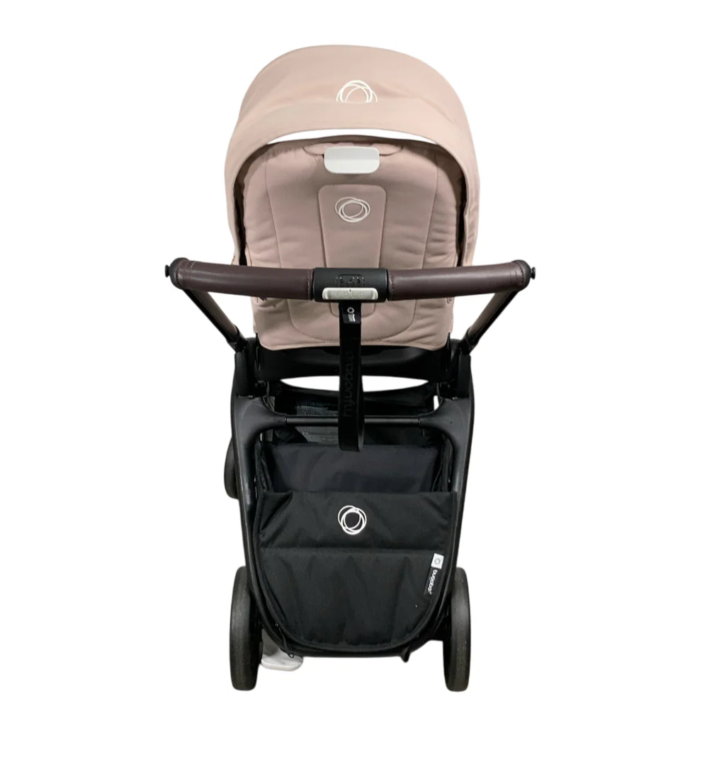 Bugaboo Dragonfly Bassinet and Seat Stroller, 2024, Black, Desert Taupe, Desert Taupe - Image 4