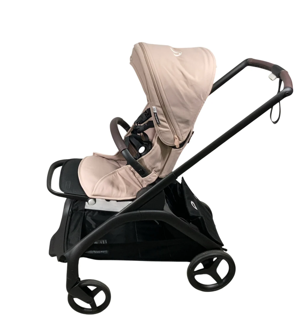 Bugaboo Dragonfly Bassinet and Seat Stroller, 2024, Black, Desert Taupe, Desert Taupe - Image 3