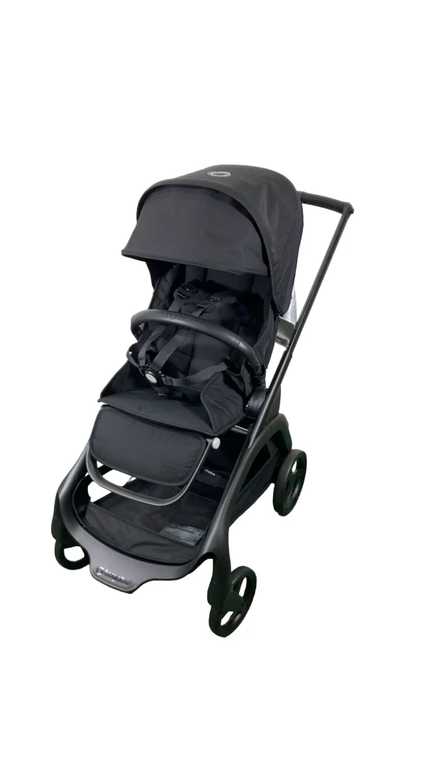 Bugaboo Dragonfly Bassinet and Seat Stroller, Midnight Black, Midnight Black, Black, 2024 - Image 2