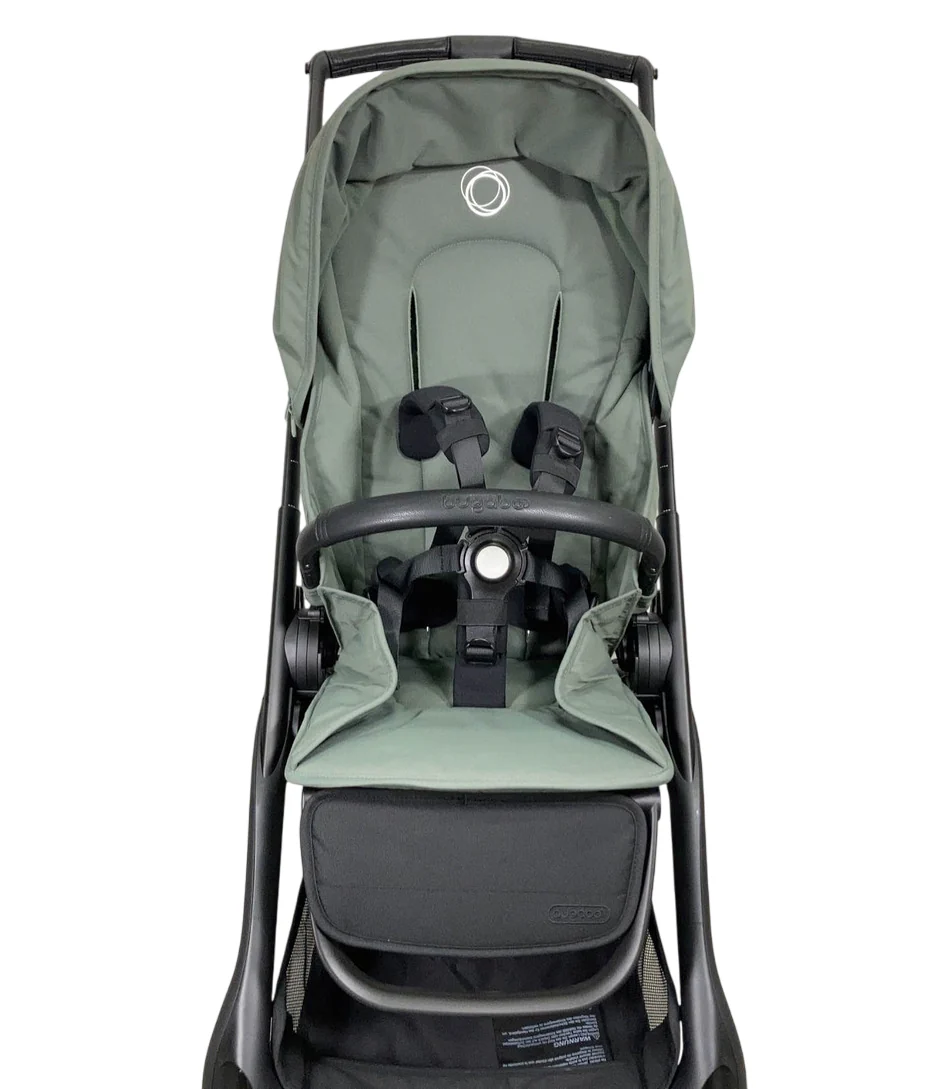 Bugaboo Dragonfly Stroller, 2023, Black, Forest Green, Forest Green - Image 5