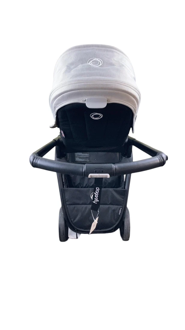 Bugaboo Dragonfly Stroller, 2023, Black, Midnight Black, Misty White - Image 3