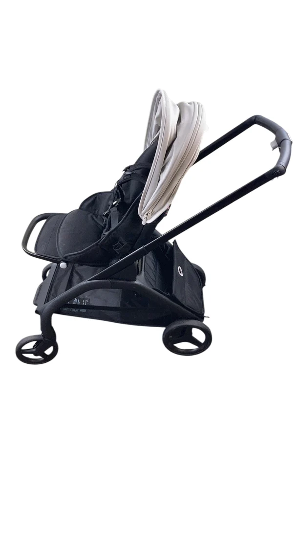 Bugaboo Dragonfly Stroller, 2023, Black, Midnight Black, Misty White - Image 6