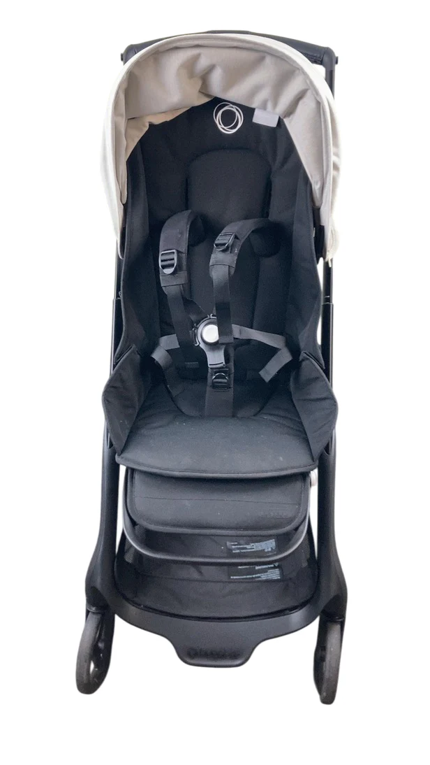 Bugaboo Dragonfly Stroller, 2023, Black, Midnight Black, Misty White - Image 7