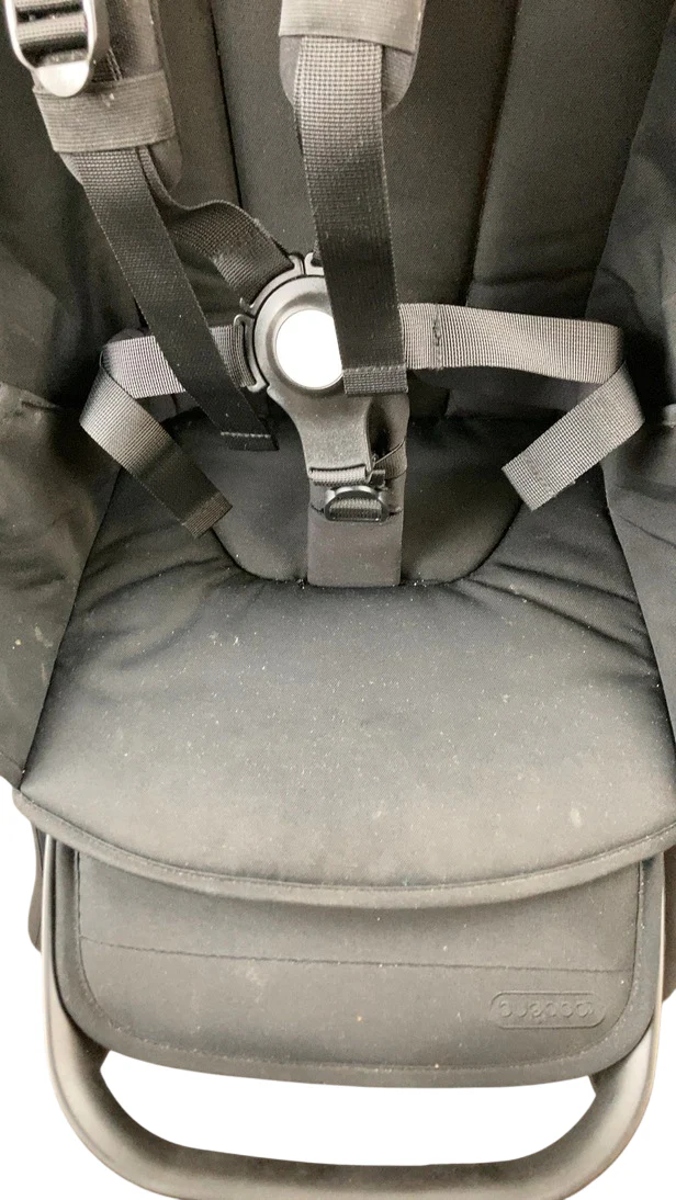 Bugaboo Dragonfly Stroller, 2023, Black, Midnight Black, Misty White - Image 8