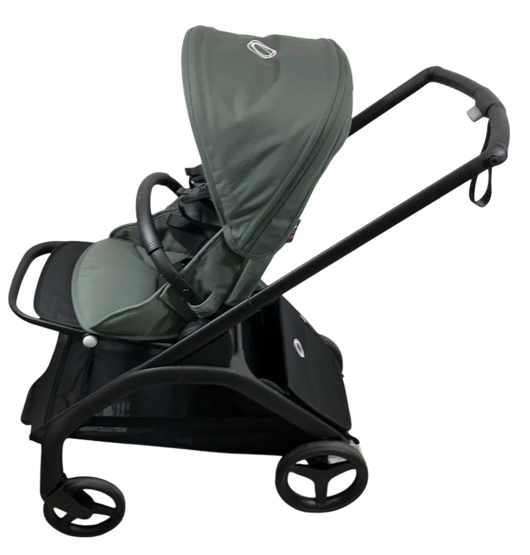 Bugaboo Dragonfly Stroller, 2025, Black, Forest Green, Forest Green - Image 3