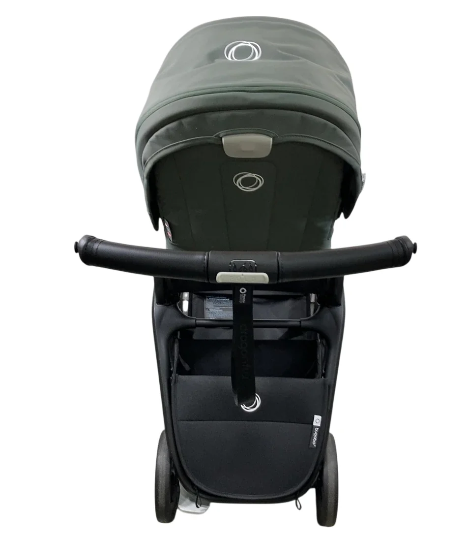 Bugaboo Dragonfly Stroller, 2025, Black, Forest Green, Forest Green - Image 5