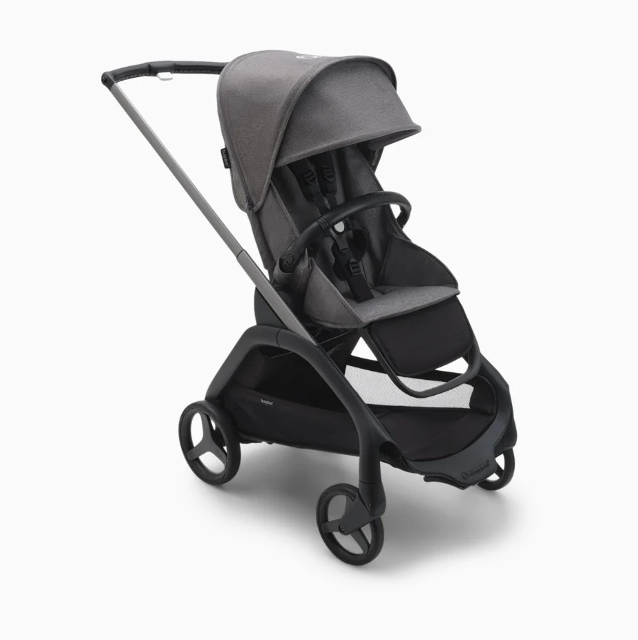 Bugaboo Dragonfly Stroller, 2025, Graphite, Grey Melange, Grey Melange