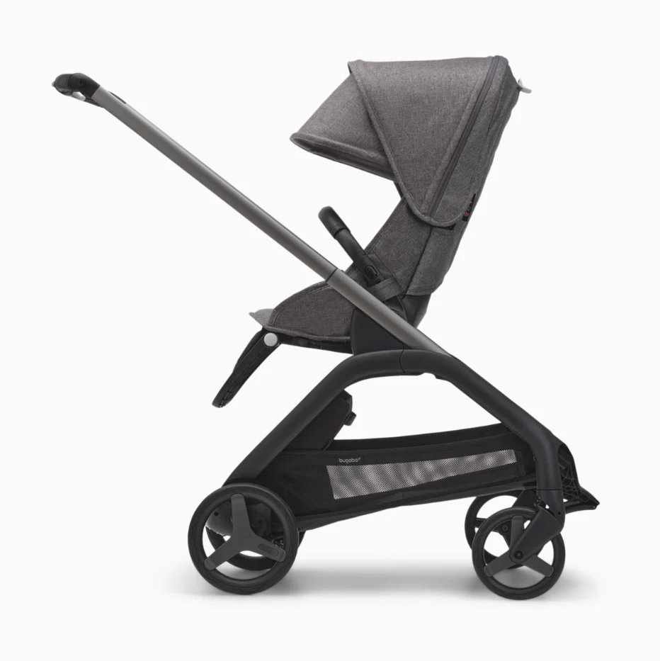 Bugaboo Dragonfly Stroller, 2025, Graphite, Grey Melange, Grey Melange - Image 2
