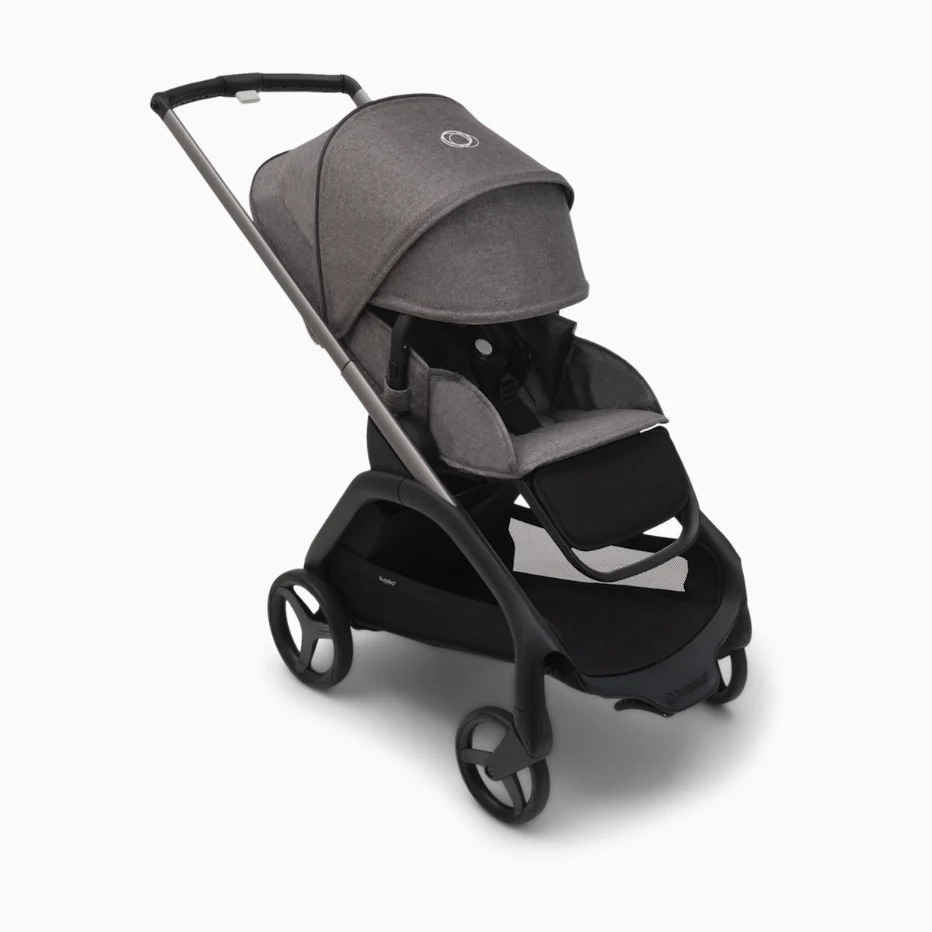 Bugaboo Dragonfly Stroller, 2025, Graphite, Grey Melange, Grey Melange - Image 3