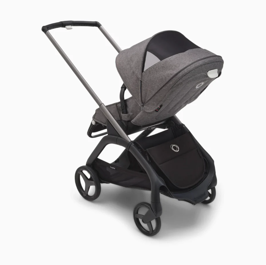 Bugaboo Dragonfly Stroller, 2025, Graphite, Grey Melange, Grey Melange - Image 4