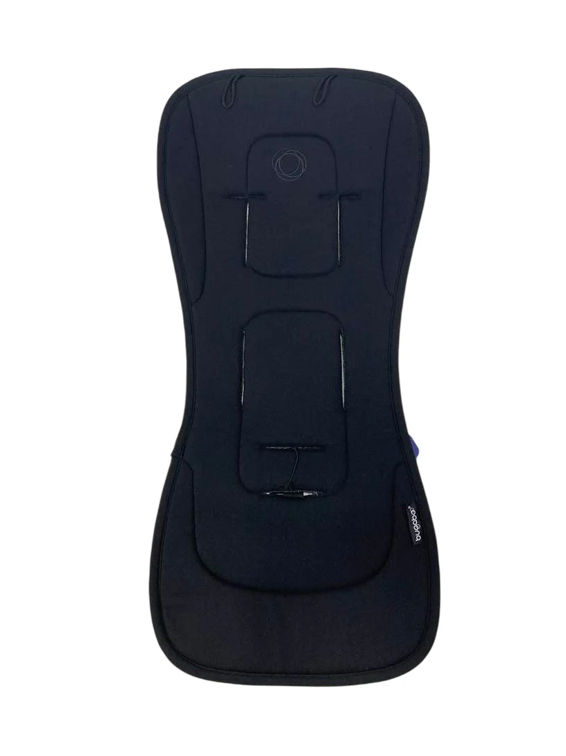 Bugaboo Dual Comfort Seat Liner, Midnight Black - Image 2