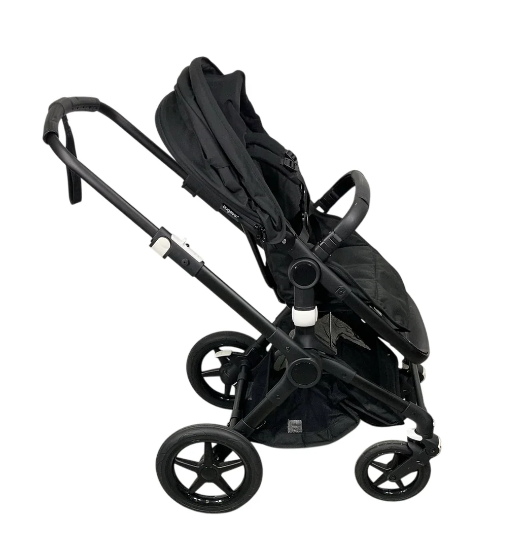 Bugaboo Fox 3 Stroller, 2022, Black, Midnight Black, Midnight Black - Image 3