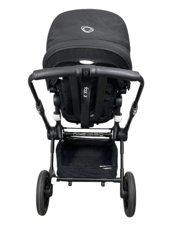 Bugaboo Fox 3 Stroller, 2022, Black, Midnight Black, Midnight Black - Image 5