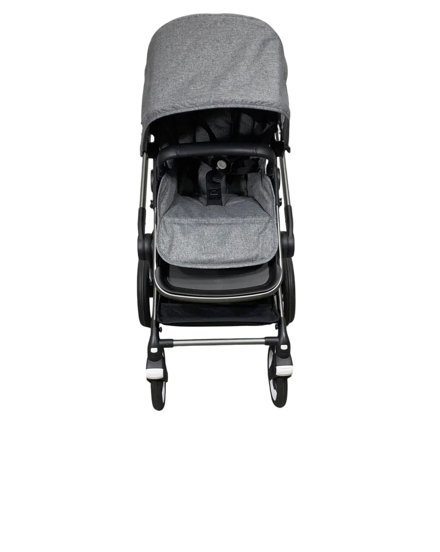 Bugaboo Fox 3 Stroller, 2022, Graphite, Grey Melange, Grey Melange - Image 4