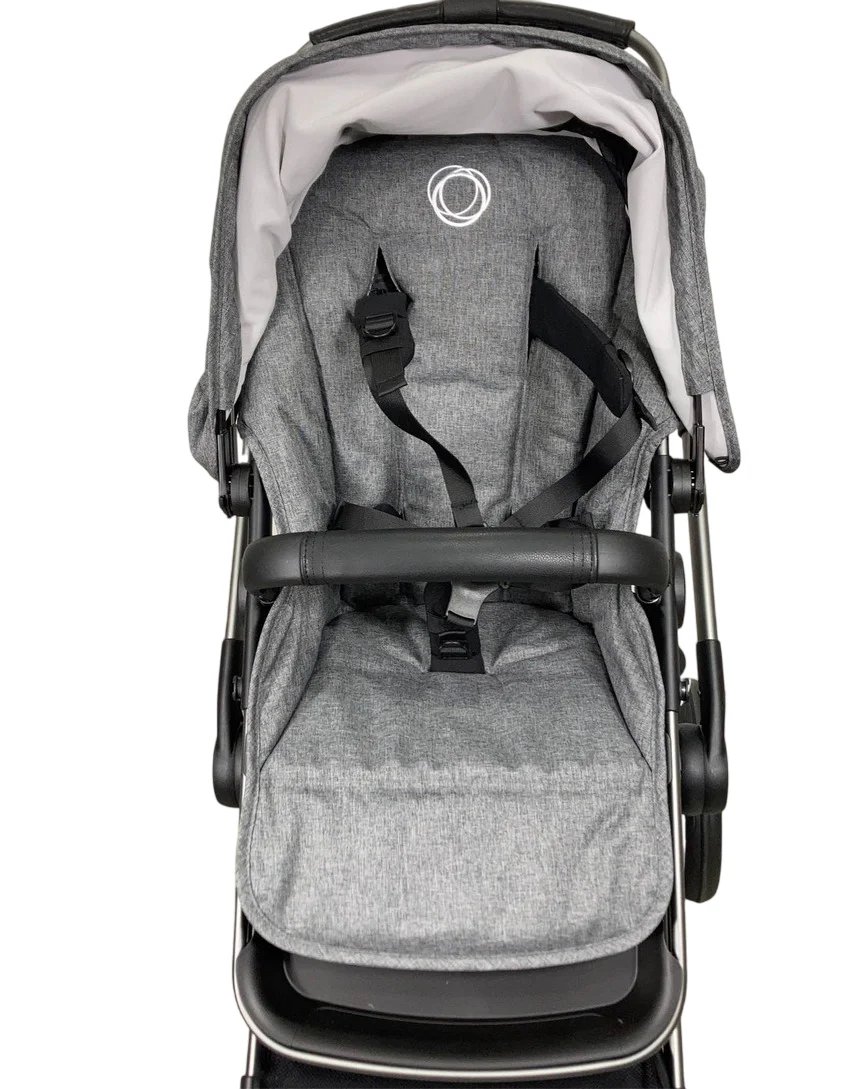 Bugaboo Fox 3 Stroller, 2022, Graphite, Grey Melange, Grey Melange - Image 5