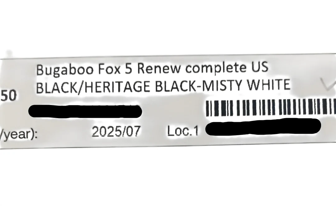 Bugaboo Fox 5 Renew 2-in-1 Stroller, 2025, Black Frame, Misty White/Black - Image 11