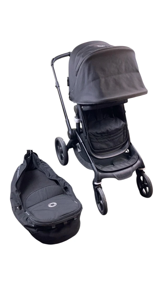 Bugaboo Fox 5 Stroller, 2023, Black, Midnight Black