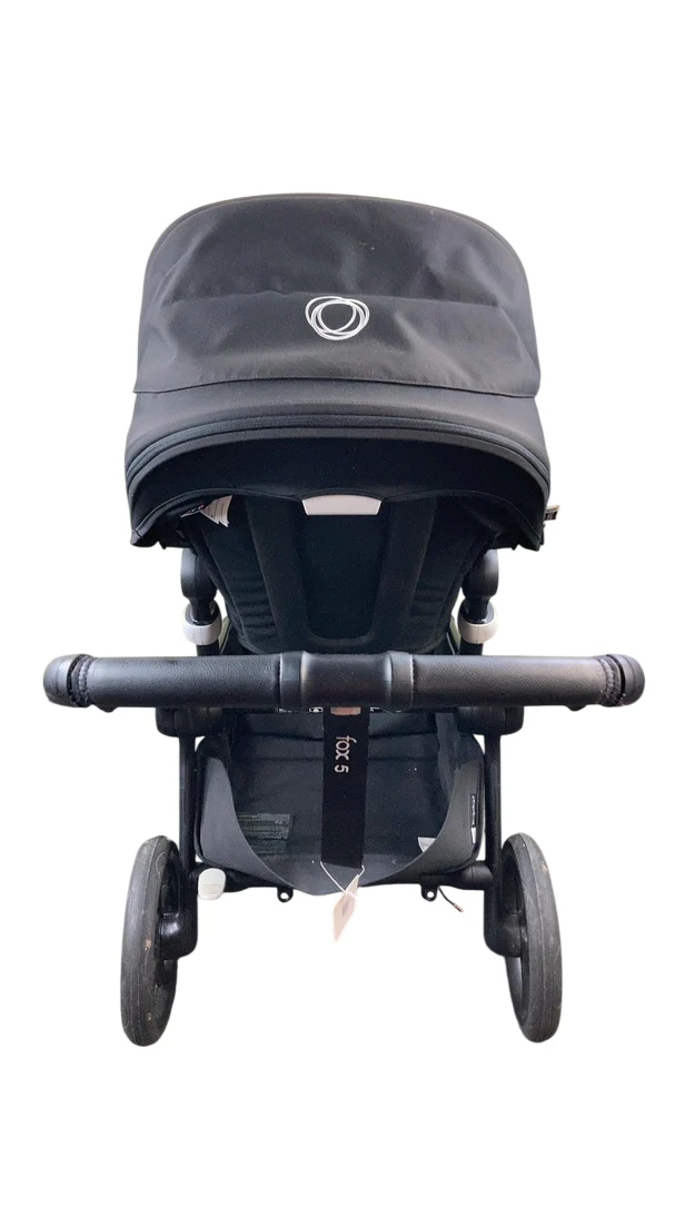Bugaboo Fox 5 Stroller, 2023, Black, Midnight Black - Image 4
