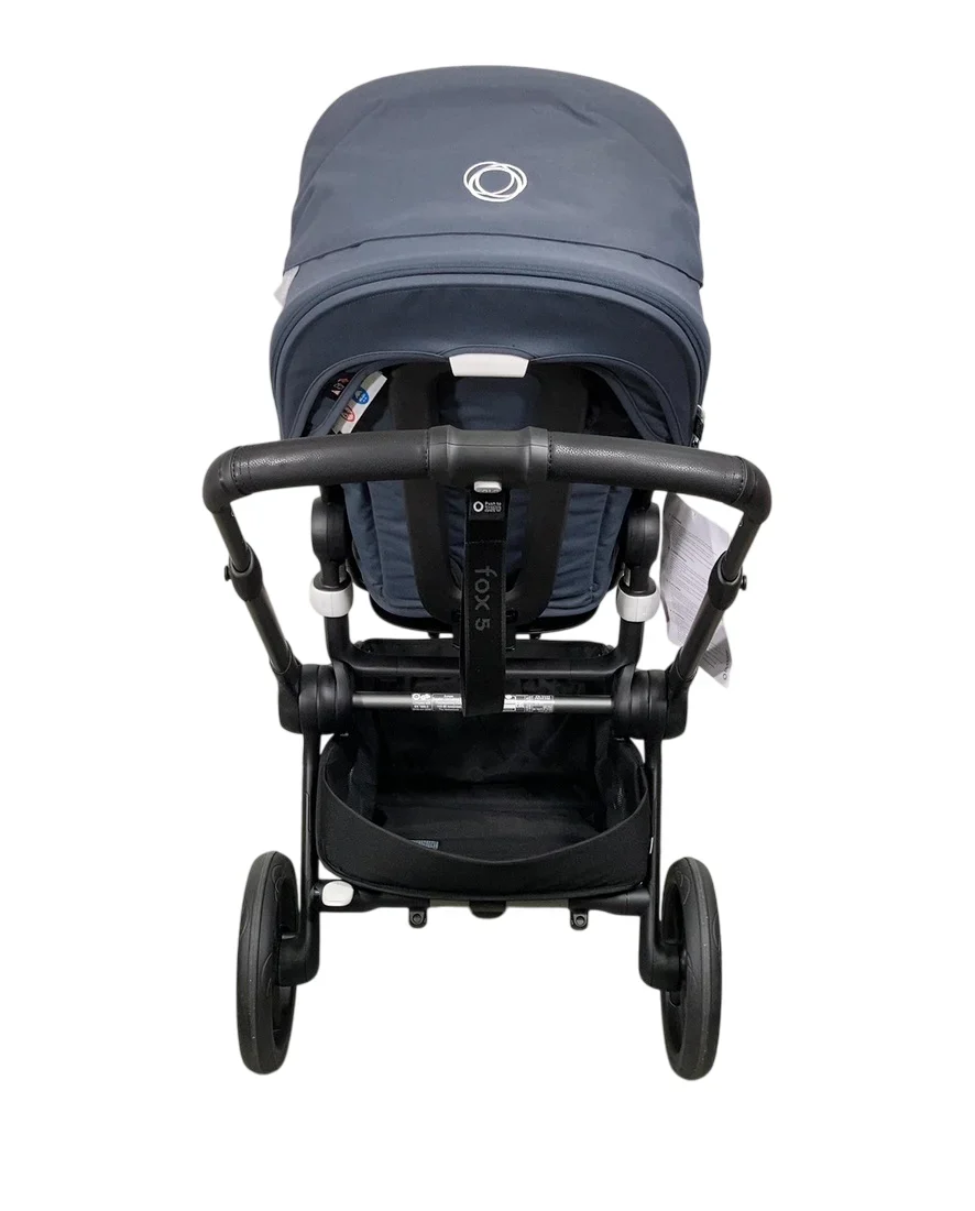 Bugaboo Fox 5 Stroller, 2024, Graphite Frame, Stormy Blue - Image 4