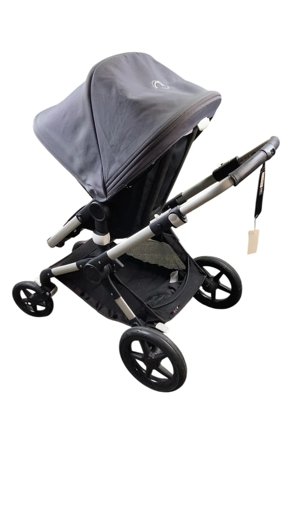 Bugaboo Fox Stroller, 2018, Aluminum, Grey Melange, Midnight Black - Image 8