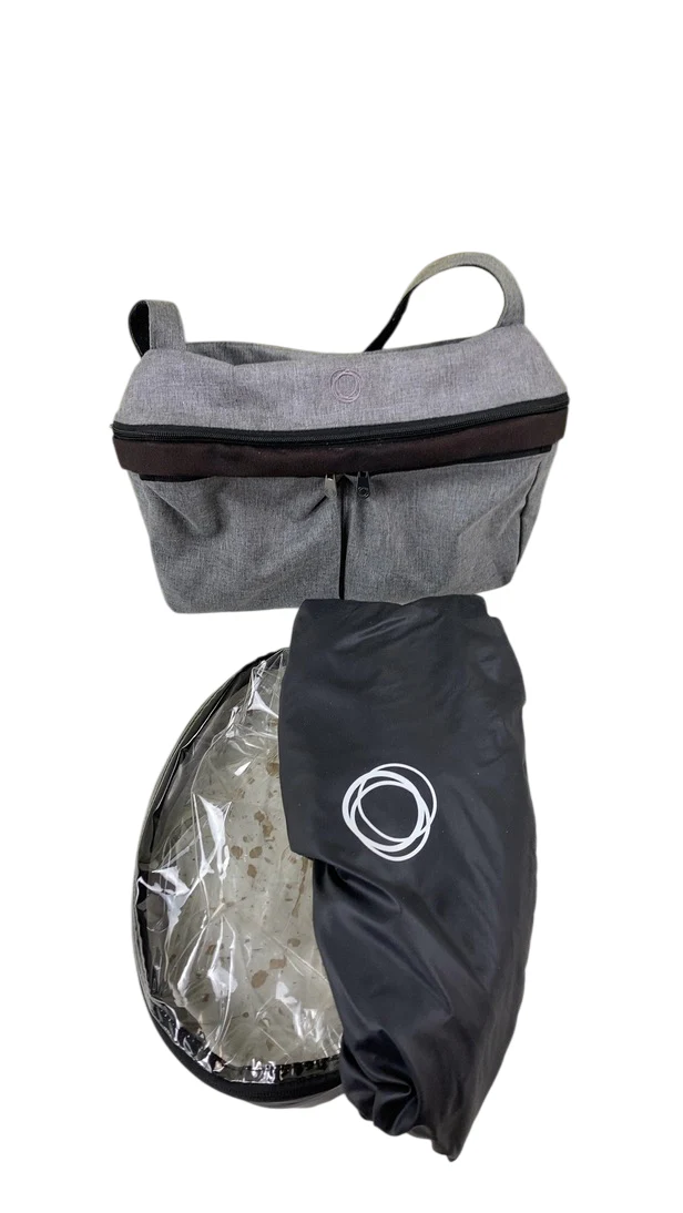 Bugaboo Fox Stroller, 2018, Black, Grey Melange, Grey Melange - Image 2