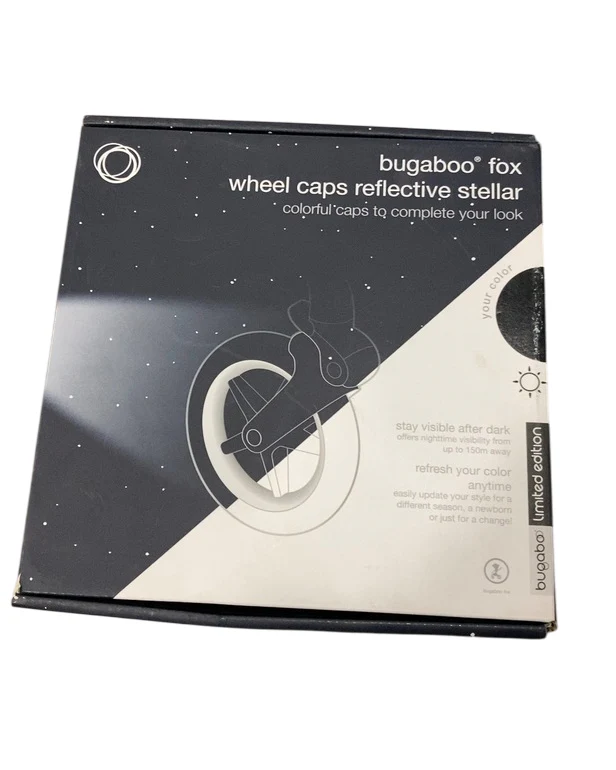 Bugaboo Fox Wheel Caps, Reflective Stellar - Image 3
