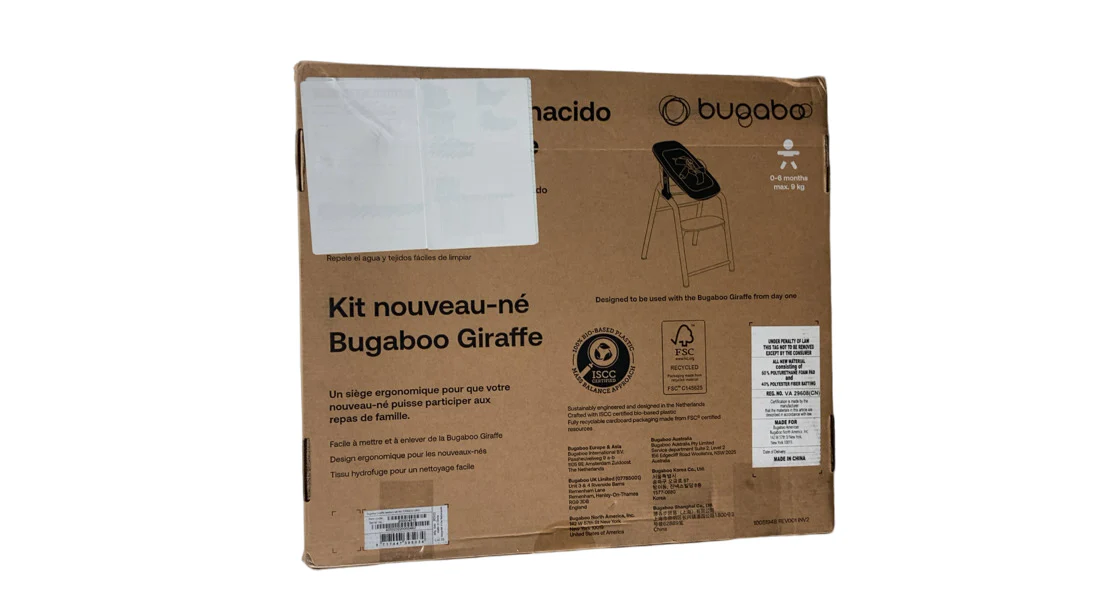 Bugaboo Giraffe Newborn Set, Tornado Gray - Image 3