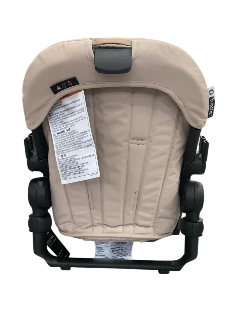 Bugaboo Kangaroo Sibling Seat, Black, Desert Taupe, Desert Taupe - Image 5