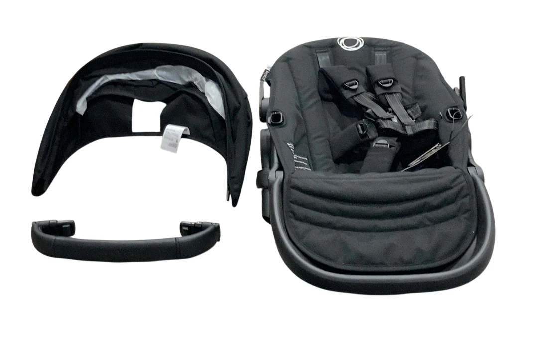 Bugaboo Kangaroo Sibling Seat, Black, Midnight Black, Midnight Black - Image 2