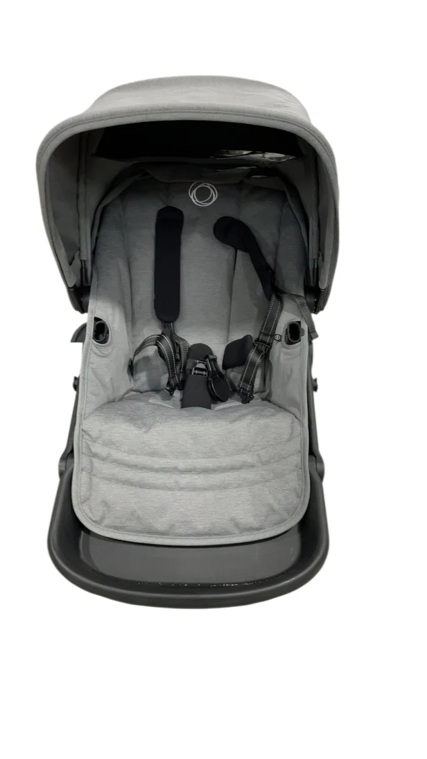 Bugaboo Kangaroo Sibling Seat, Black, Moon Grey, Moon Grey