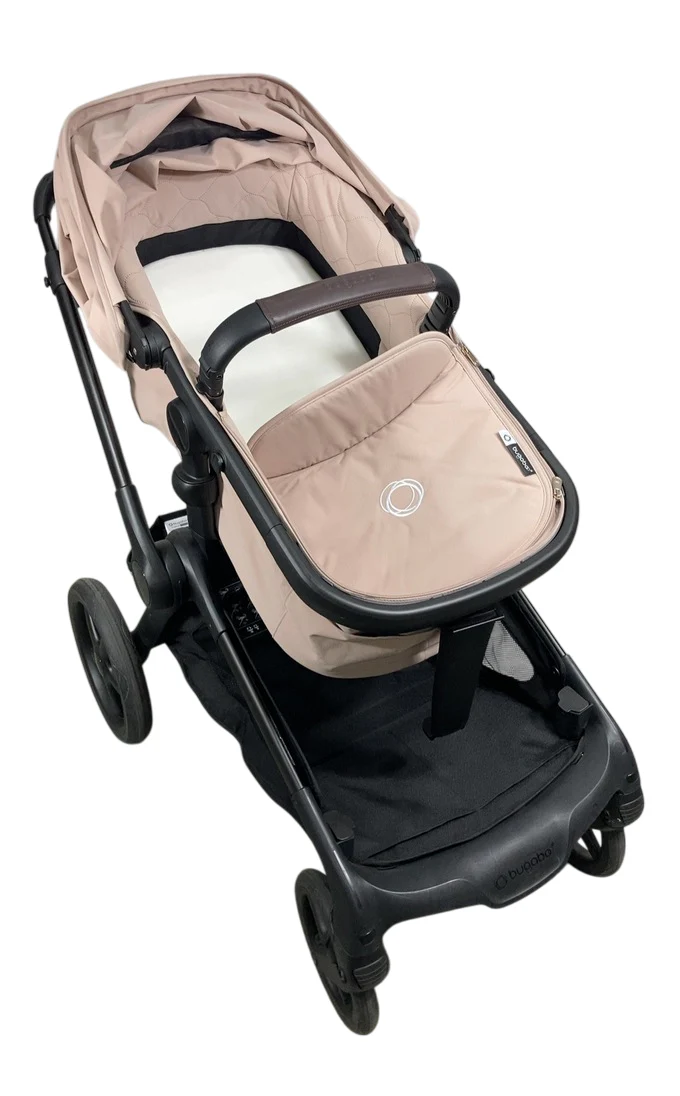 Bugaboo Kangaroo Single To Double Stroller, 2024, Black, Desert Taupe, Desert Taupe - Image 4