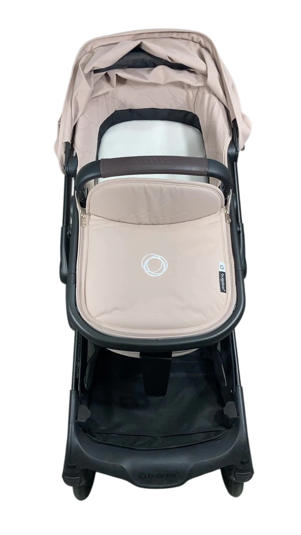 Bugaboo Kangaroo Single To Double Stroller, 2024, Black, Desert Taupe, Desert Taupe - Image 6