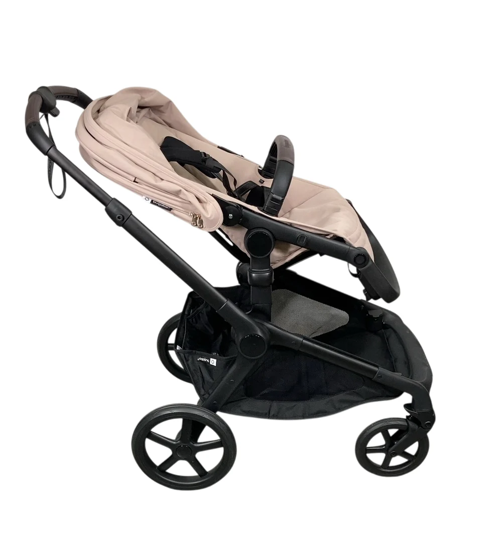 Bugaboo Kangaroo Single To Double Stroller, 2024, Black, Desert Taupe, Desert Taupe - Image 2