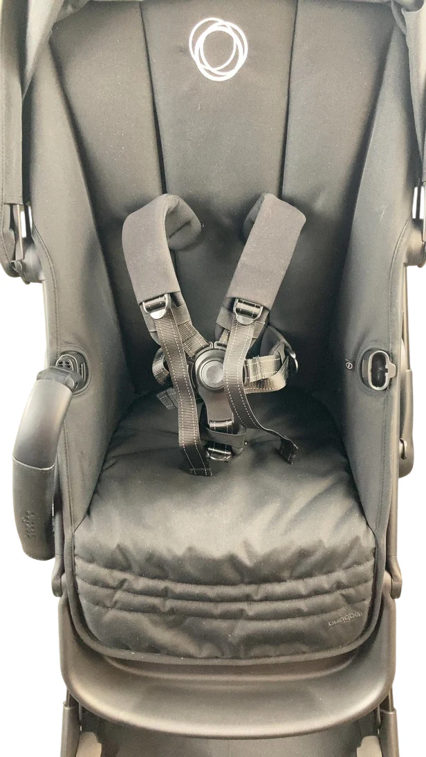 Bugaboo Kangaroo Single To Double Stroller, 2024, Black, Midnight Black, Midnight Black - Image 7