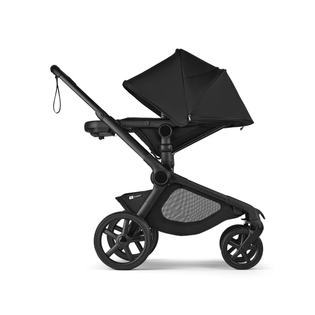 Bugaboo Kangaroo Single To Double Stroller, 2024, Black, Midnight Black, Midnight Black - Image 3