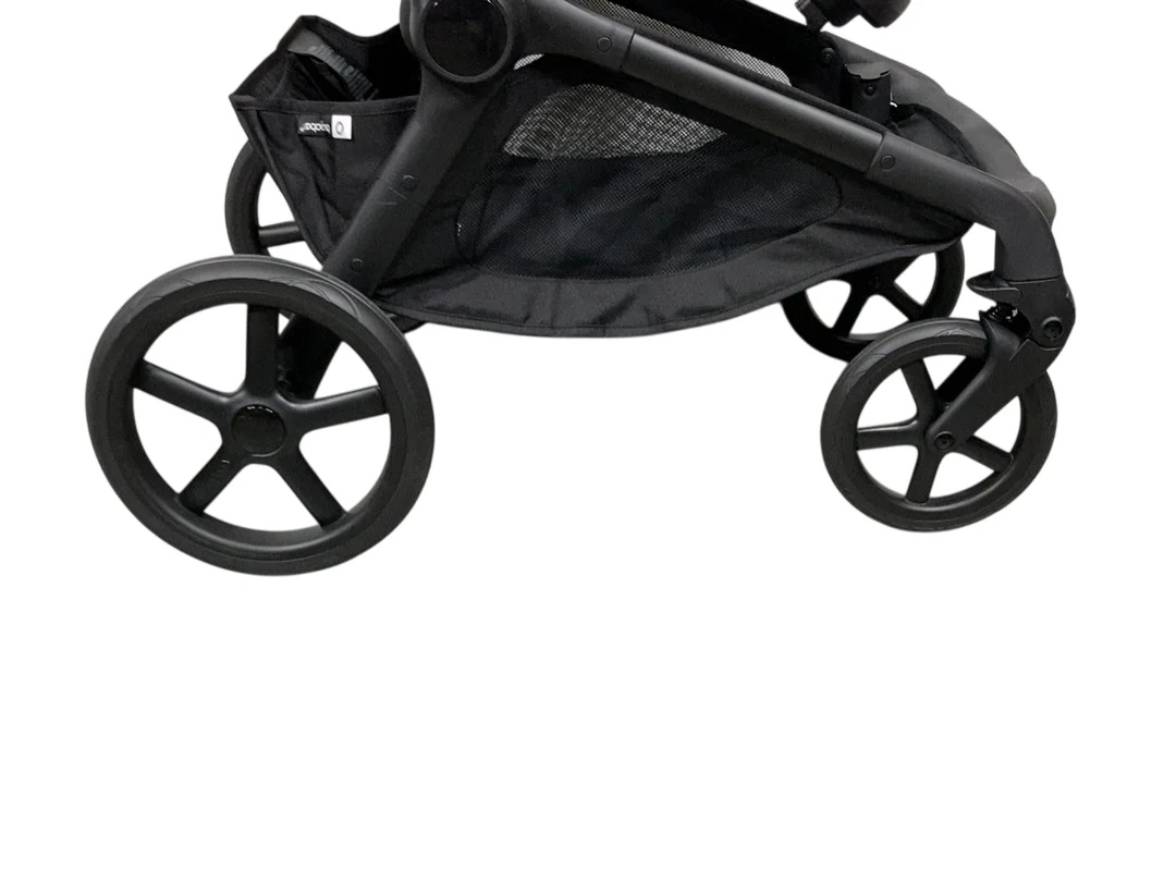 Bugaboo Kangaroo Single To Double Stroller, 2024, Black, Midnight Black, Misty White - Image 9