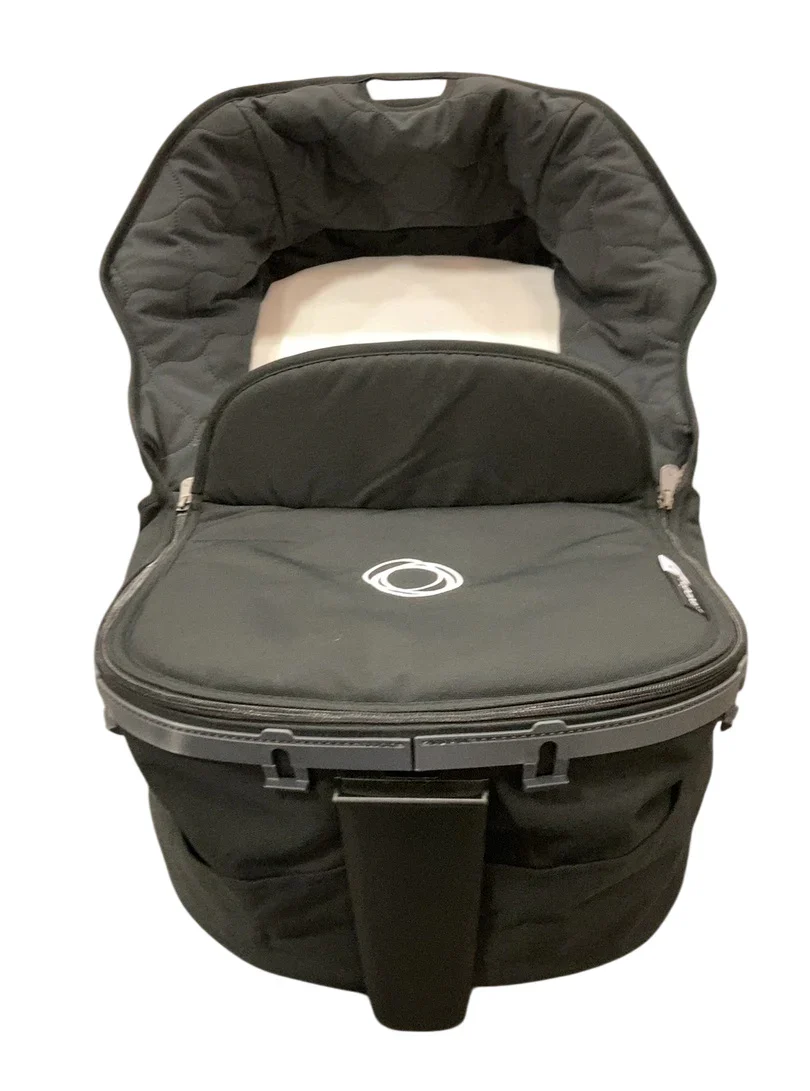 Bugaboo Kangaroo Single To Double Stroller, 2024, Black, Midnight Black, Misty White - Image 4