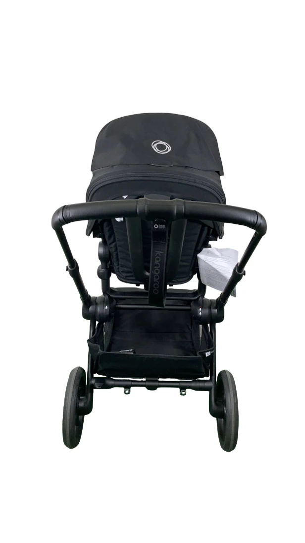 Bugaboo Kangaroo Single To Double Stroller, Black, Midnight Black, Midnight Black, 2024 - Image 6