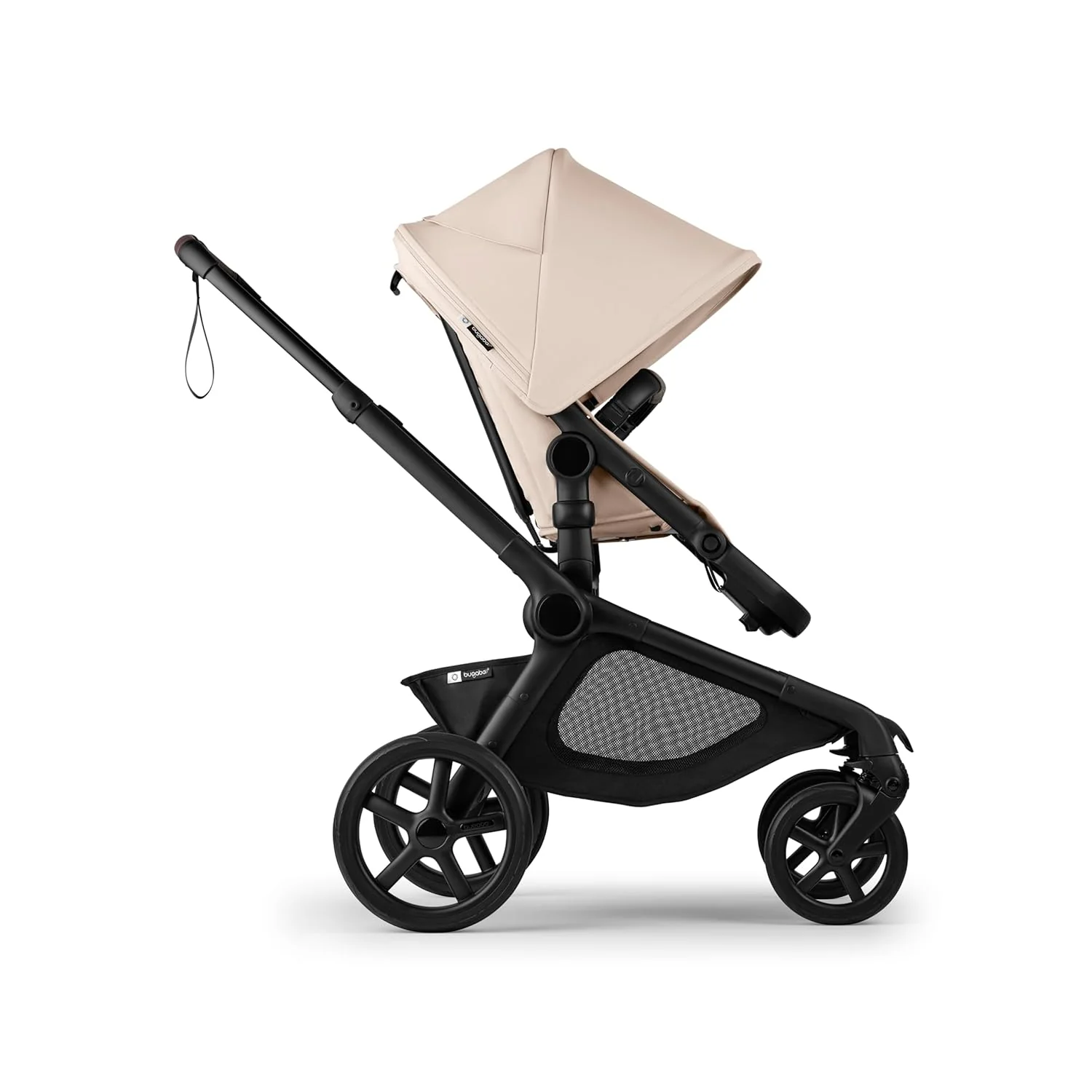 Bugaboo Kangaroo Single To Double Stroller, 2025, Black, Desert Taupe, Desert Taupe - Image 3