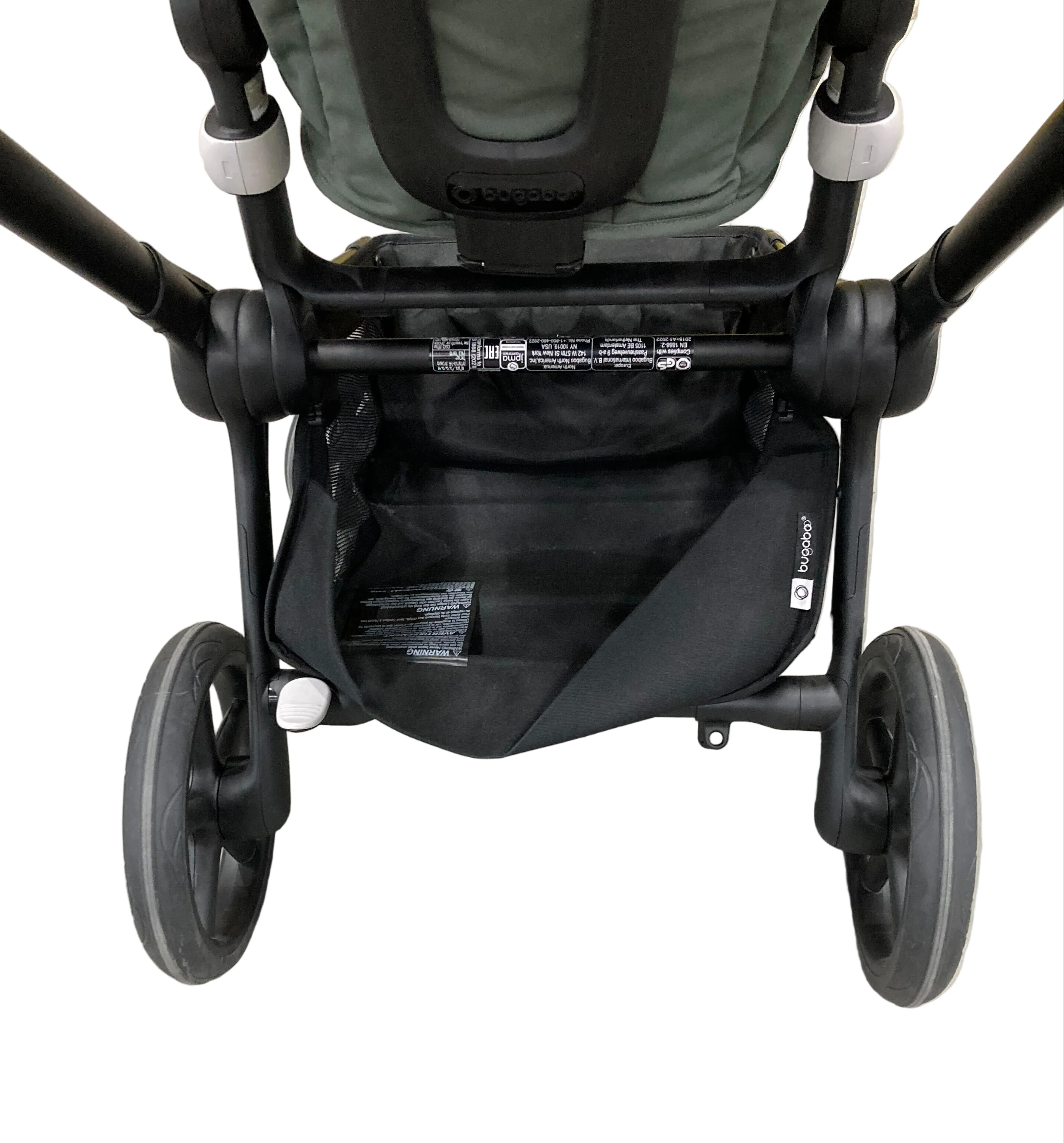 Bugaboo Kangaroo Single To Double Stroller, 2025, Black, Forest Green, Forest Green - Image 6