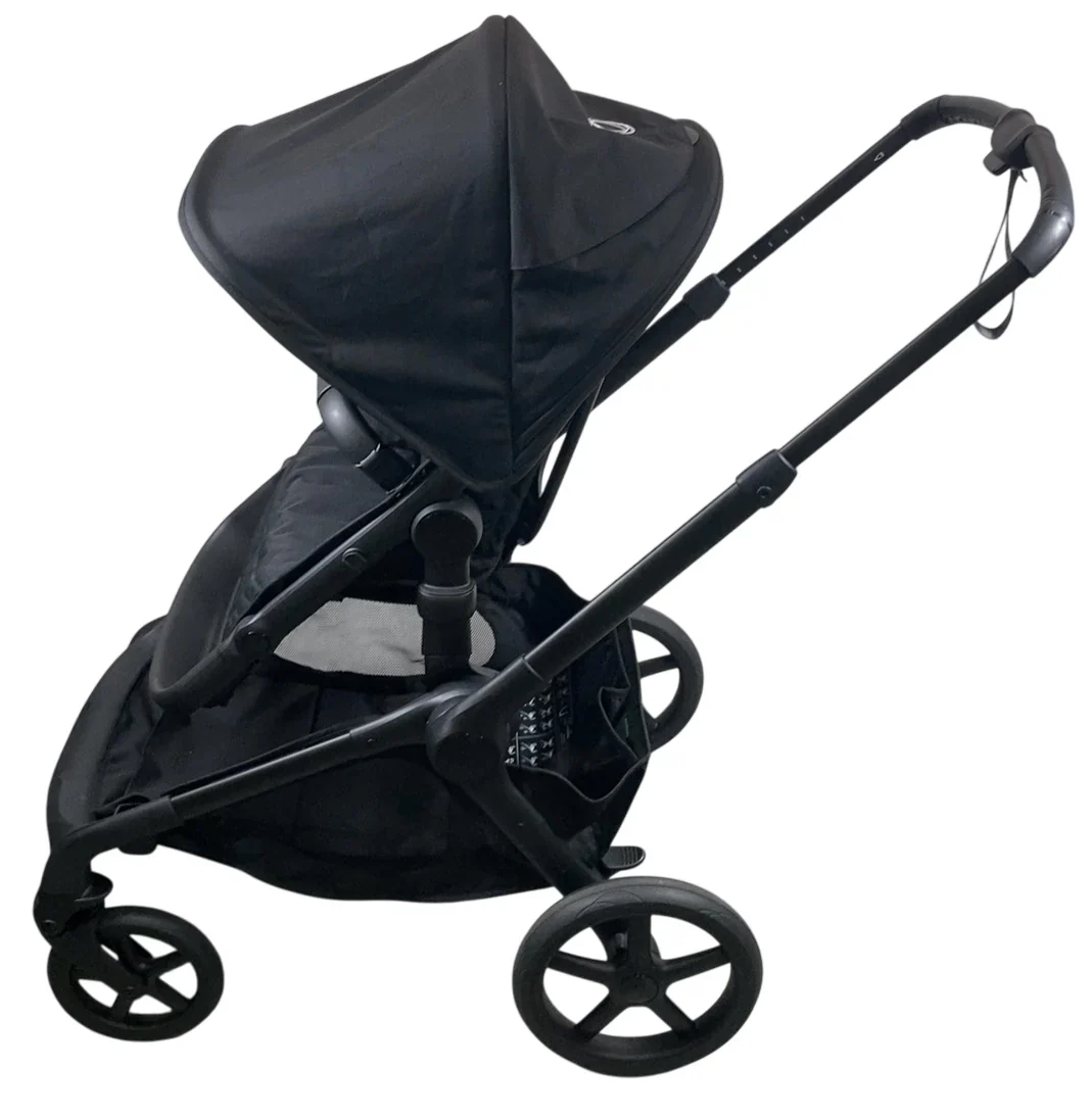 Bugaboo Kangaroo Single To Double Stroller, 2025, Black, Midnight Black, Midnight Black - Image 3