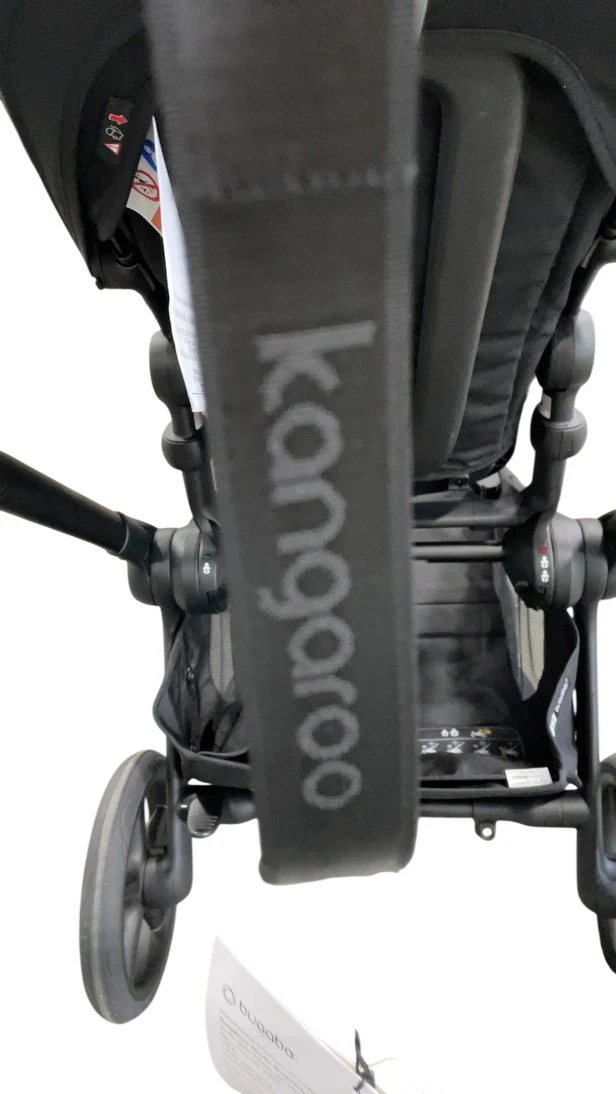 Bugaboo Kangaroo Single To Double Stroller, 2025, Black, Midnight Black, Midnight Black - Image 12