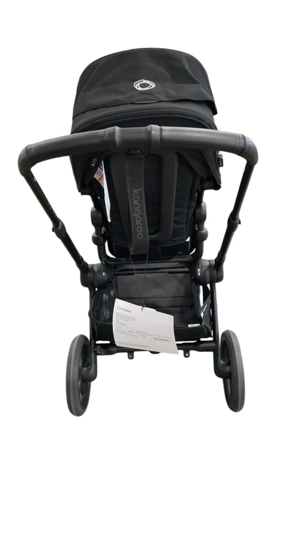 Bugaboo Kangaroo Single To Double Stroller, 2025, Black, Midnight Black, Midnight Black - Image 5