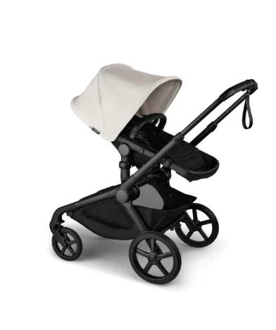 Bugaboo Kangaroo Single To Double Stroller, Black, Midnight Black, Misty White, 2025