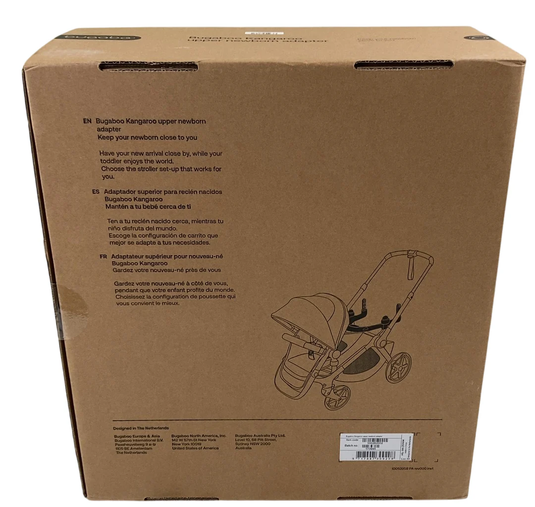 Bugaboo Kangaroo Upper Newborn Adapter, Black - Image 3