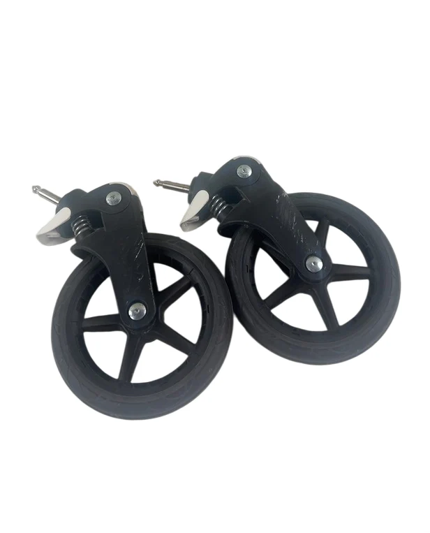 Bugaboo Lynx Swivel Wheels, Black - Image 2