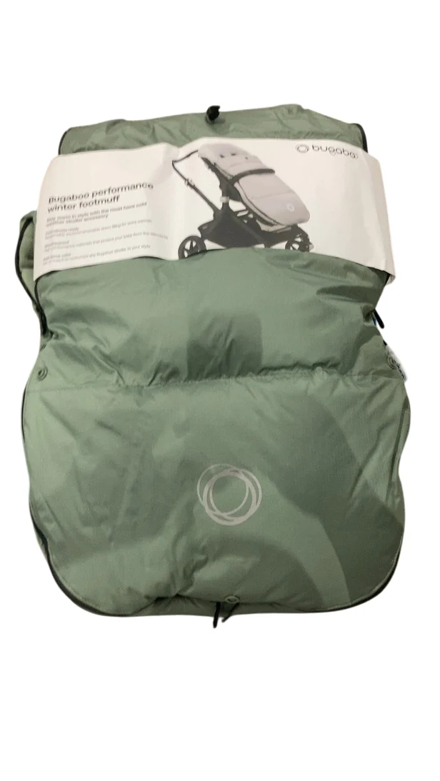 Bugaboo Performance Winter Footmuff, Pine Green - Image 2