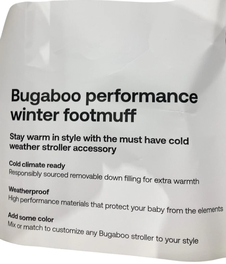 Bugaboo Performance Winter Footmuff, Pine Green - Image 3