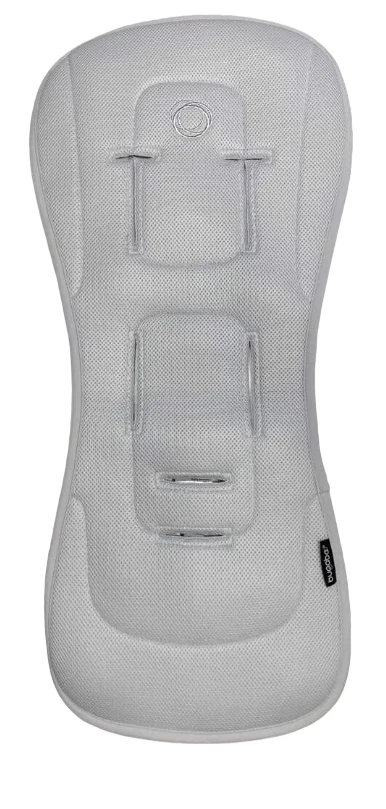 Bugaboo Dual Comfort Seat Liner, Misty Grey